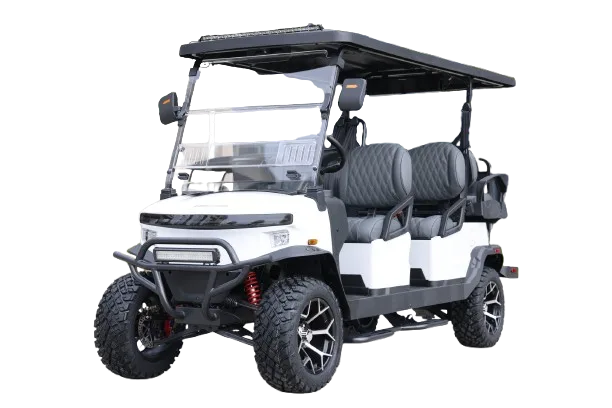 Carro de golf eléctrico Denago EV Rover XL 6 color Blanco